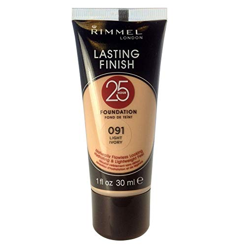 Old Product & Packaging - Rimmel Lasting Finish 25 Hour Foundation Natural Beige
