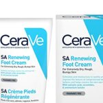 CeraVe SA Renewing Foot Cream for Extremely Dry, Rough, and Bumpy Feet 88ml with Salicylic Acid & 3 Essential Ceramides