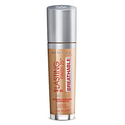 Rimmel London Lasting Finish Breathable Foundation, Spf 20, 101 Classic Ivory
