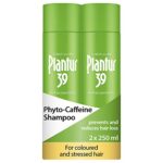 Plantur 39 Caffeine Shampoo Prevents and Reduces Hair Loss 2x 250ml | For Couloured and Stressed Hair | Unique Galenic Formula Supports Hair Grow