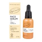 UpCircle Organic Face Serum With Coffee Oil 30ml - Natural Hydrating Facial Oil - Vitamin C, Rosehip Oil Fades Dark Spots + Sea Buckthorn Keeps S