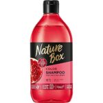 Nature Box Colour Shampoo (385ml), Natural Shampoo for Coloured Hair, Made with Cold-Pressed Pomegranate Oil, Cleanses Hair Without Weighing Down