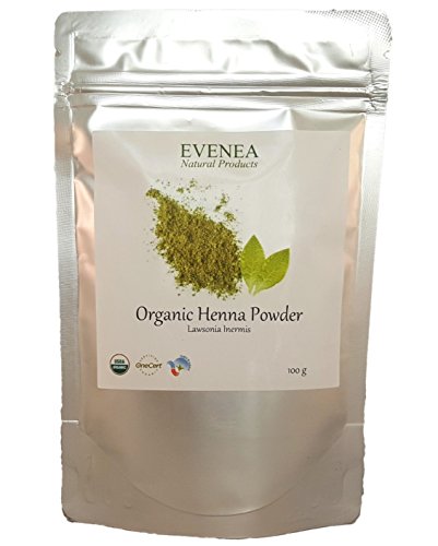 Organic Rajasthani Henna Powder Triple-Sifted Body Art Quality (100g)