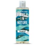 Faith In Nature Natural Fragrance Free Shampoo, Sensitive, Vegan & Cruelty Free, No SLS or Parabens, for All Hair Types, 400ml