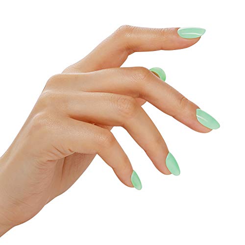 Bluesky Gel Nail Polish, Mental Mint A047, Light Green, Long Lasting, Chip Resistant, 10 ml (Requires Drying Under UV LED Lamp)