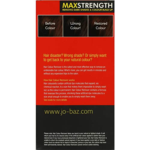 JoBaz Hair Colour Remover Extra Strength Removes Darker Shades & Colour Build Up