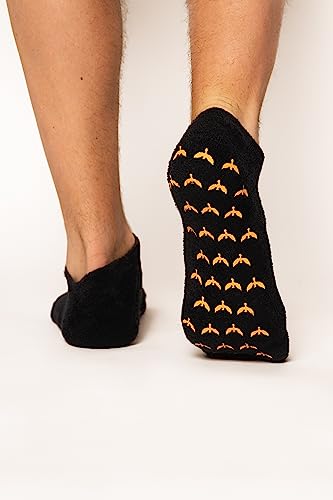 Moisturising Gel Socks for Men and - Extra Large - 2 Pairs - with Shea Butter - Paraben Free - Reuseable Moisturizing Socks - Phoenix Foot Peel™