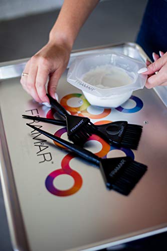 FRAMAR Hair Dye Brush Set – Hair Colour Brush For Hair Bleach Kit, Hair Tint Brush For Hair Lightener, Highlights Hair Dye Kit, Tinting Brush For