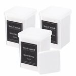 Lint Free Nail Wipes, 600 PCS Lash Extension Glue Wipes, Lint-Free Pads, Gel Nail Polish Remover for Manicure and Pedicure, Glue Wiping Pads, Nai