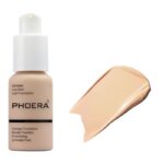 ABRUS® - PHOERA Soft Matte Full Coverage Foundation and Concealer, Poreless Liquid Foundation Makeup Flawless Cream Smooth Long Lasting 24HR Wate