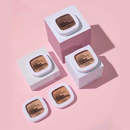 Collection Cosmetics, Lasting Perfection Buildable Powder Foundation, Medium Coverage, Lightweight Feel, Matte Finish, Beige, 7.5g