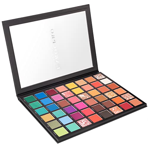 LaRoc Pro - The Artistry Book - 48 Shade Eyeshadow Makeup Cosmetic Beauty Foiled Shimmer Nude Warm Matte Smokey Colour High Pigmented Long Lastin
