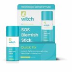 Witch SOS Blemish Stick, fights bacteria, works instantly, reduces excess oil and blemishes. Vegan friendly. Packaging may vary, exactly the same