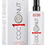 Coconut Heat Protection Spray - Leave-in Hair Protect Treatment for Dry Hair, Anti-Frizz, Fade Protect, Anti-Static, Heat Defence, Add Shine and