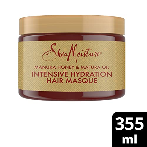 SheaMoisture Manuka Honey & Mafura Oil Intensive Hydration Hair Mask sulphate and silicone free hair mask for dry hair for dry, damaged hair cont