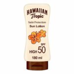 Hawaiian Tropic Satin Protection Sun Lotion SPF 50 with Mango and Shea Butter 180ml