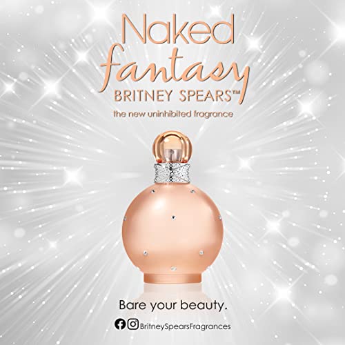 Britney Spears Naked Fantasy Eau de Toilette (100ml) Fruity & Feminine Scent, Luxury Fragrance for Women