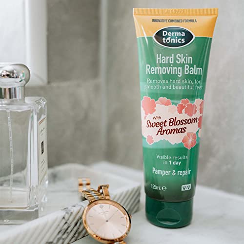 Dermatonics Hard Skin Removing Balm | Suitable For Diabetics | With Sweet Blossom Aromas | Contains Moisturising Shea Butter and Hydrating Swedis
