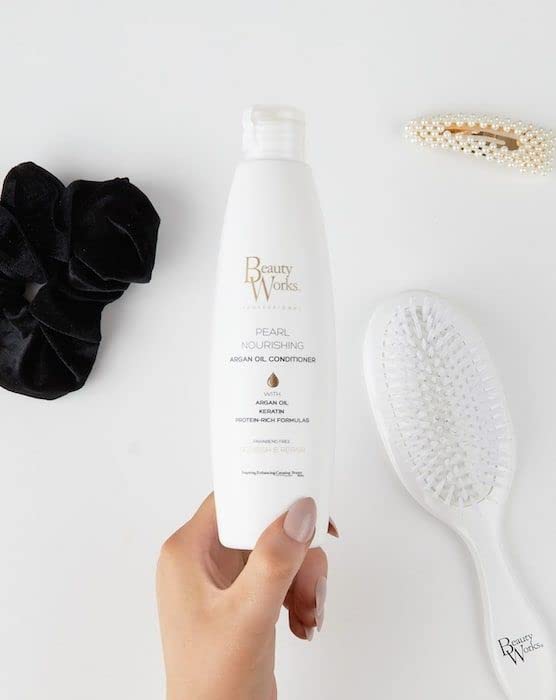 Beauty Works Pearl Nourishing Argan Oil Conditioner 250 ml SLE & Paraben Free