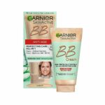 Garnier SkinActive BB Cream, Anti-Age Light, Tinted Moisturiser SPF15, Softens Fine Lines and Firms Skin with Hyaluronic Acid and Mineral Pigment