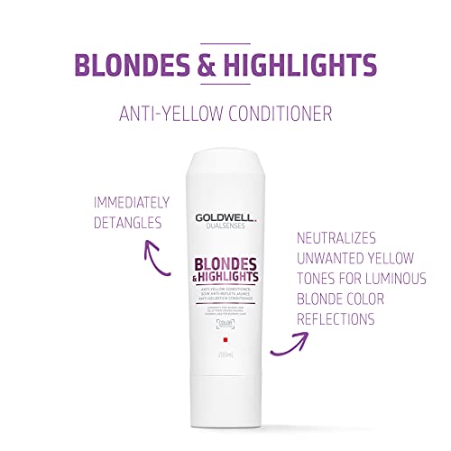 Goldwell Dualsenses Blonde & Highlights Anti-Yellow Conditioner 200ml