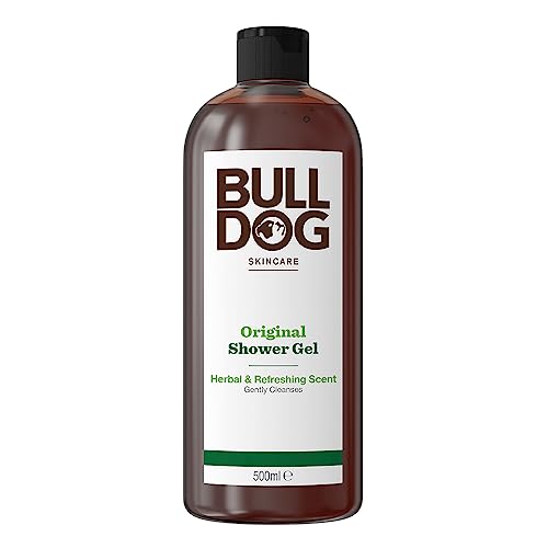 BULLDOG – Bodycare for Men | Lemon and Bergamot Shower Gel | Fresh and Revilatising Body Wash | 500 ml