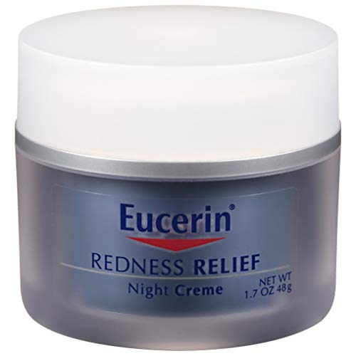 Eucerin Sensitive Skin Redness Relief Soothing Night Creme 1.7 Ounce