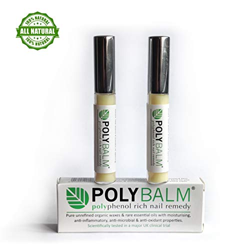 Polybalm Topical Nail Application | Scientifically Tested and Proven | Only Pure Plant Based Ingredients | Made by a Trusted UK Company | Nail He