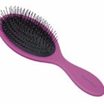Clauss Wash&Brush Hairbrush, with Soft Touch Handle, Pink/Black x