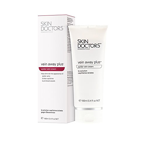 Skin Doctors Vein Away Plus with Vitamin A, Arnica, Allantoin, helps The appearance of Spider Veins, broken Capillaries and blood vessels - 100ml