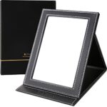 DUcare Portable Folding Vanity Makeup Mirror with Stand - Large