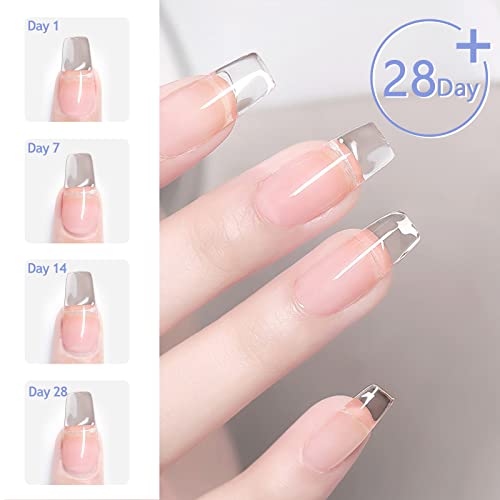 Lofuanna 15g Clear Builder Nail Gel,Nail Leveling Gel Builder Gel for Nail with Acrylic Nail Brush,Nail Strengthen Nail Art Manicure Set,High Sel