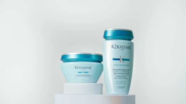 Kérastase Resistance, Nourishing Leave-In Conditioning Treatment Milk, Heat Protection For Dry, With Vita-Ciment & Resurrection Sap, Ciment Therm