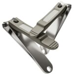 Premium Nail Clippers for Men & Women - 2 Pack - Zinc Alloy Nail Clipper Set for Fingernail & Toenail - Sharpest Nail Clipping with File - GMP-Ce