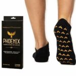Moisturising Gel Socks for Men and - Extra Large - 2 Pairs - with Shea Butter - Paraben Free - Reuseable Moisturizing Socks - Phoenix Foot Peel™