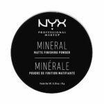 NYX Professional Makeup Mineral Finishing Powder, Loose Format, Matte Finish, Oil Absorbing, Vegan Formula, Shade: Light/Medium