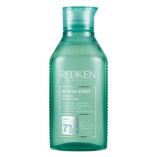 REDKEN Scalp Relief Shampoo, Soothing Formula, Cleanses and Purifies Greasy Hair and Sensitised Lengths, Refreshes the Roots and Adds No Weight,