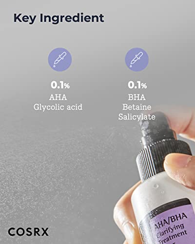 COSRX AHA/BHA Exfoliating Facial Treatment Toner | Essence for Whiteheads, Pores, and Uneven Skin | 150ml / 5.07fl.oz | Korean Skin Care, Animal