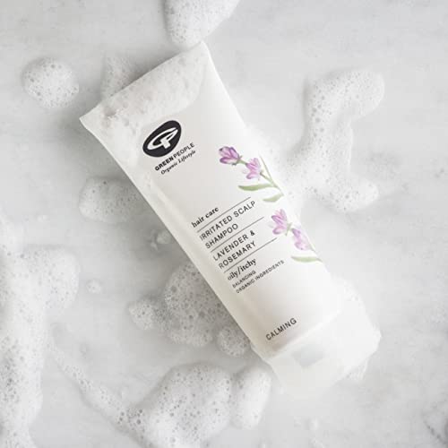Green People Irritated Scalp Shampoo 200ml | Natural & Organic Itchy Scalp Shampoo | Cleansing Shampoo for Irritated Scalp & Oily Hair | Silicone