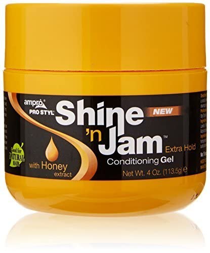 Proam Ampro Shine 'N Jam Konditionierungsgel, Extra Hold, 4 oz (Pack of 1)