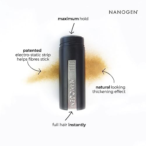 Nanogen Hair Fibres, 30 g, Dark Brown