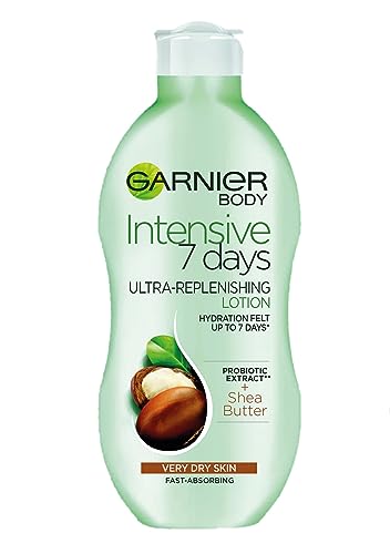 Garnier Intensive 7 Days Shea Butter Body Lotion Dry Skin, with glycerin - 400 ml