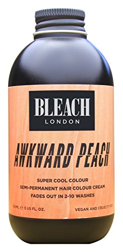 BLEACH LONDON Bruised Violet Semi-Permanent Hair Colour Cream - Deep Purple, Vegan, Cruelty Free, Vibrant Temporary Dye 150 ml