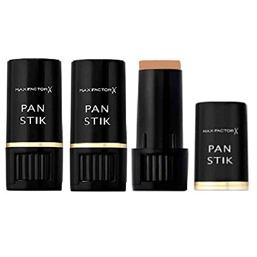 Max Factor Pan Stik Foundation, 013 Nouveau Beige, Full Coverage and Smooth Texture for Dewy Skin Look, 9 g