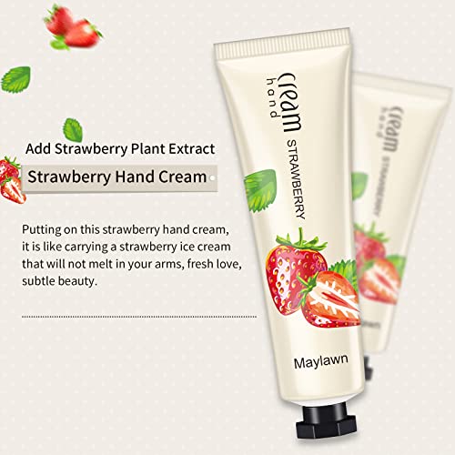 Maylawn Hand Cream, 5 x 30ml, Hand Cream Gift Sets, Pack of 5, Vegan Friendly and Cruelty Free, Perfect for Birthday Mothers day Gifts idea For H