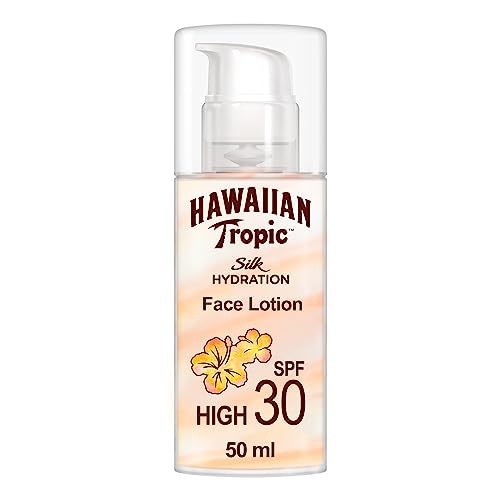 HAWAIIAN TROPIC - Silk Hydration | Protective Sun Lotion for Face SPF 30 | 50 ml
