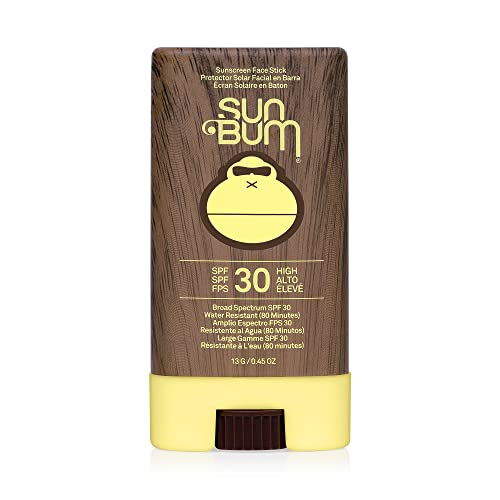 Sun Bum Original SPF 30 Sun Cream Face Stick, Vegan and Reef Friendly Sunscreen with Vitamin E, Broad Spectrum UVA/UVB Protection, Cruelty Free a