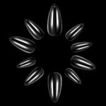 Makartt Short Nail Tips, 500pcs Full Cover False Nails, Clear Press on Nails, Acrylic Nail Tips, Fake Nails, False Nails Short Clear Tips 10 Size