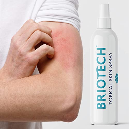 BRIOTECH Topical Skin Spray - All Natural Pure HOCl Hypochlorous Solution - Soothing Saline Mist - Piercing Aftercare, After Sun, Post Procedure