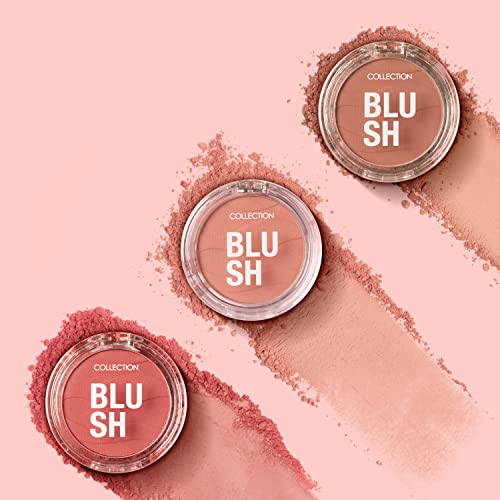 Collection Cosmetics Soft Glow Blusher, Blusher Powder, 4g, Rose